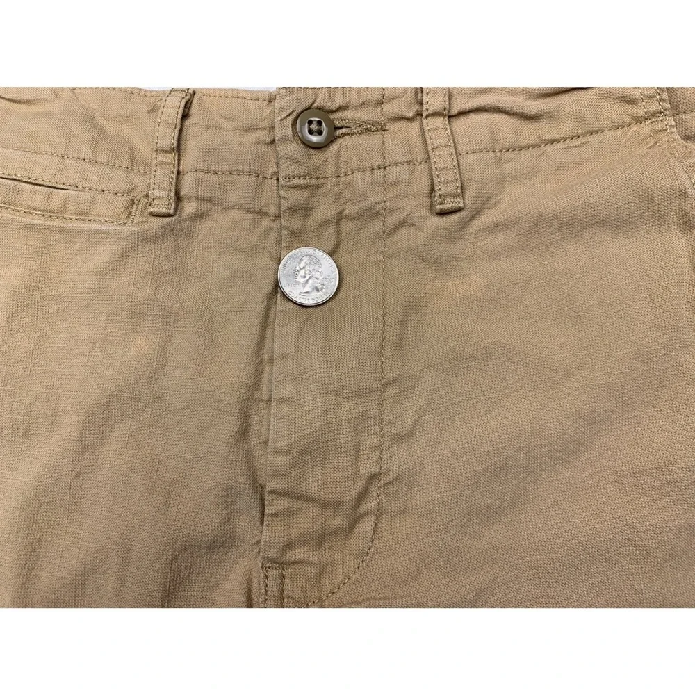Levis‎ 541 Athletic Fit Shorts Mens 30 Khaki Tan Chino Stretch 52438-0006